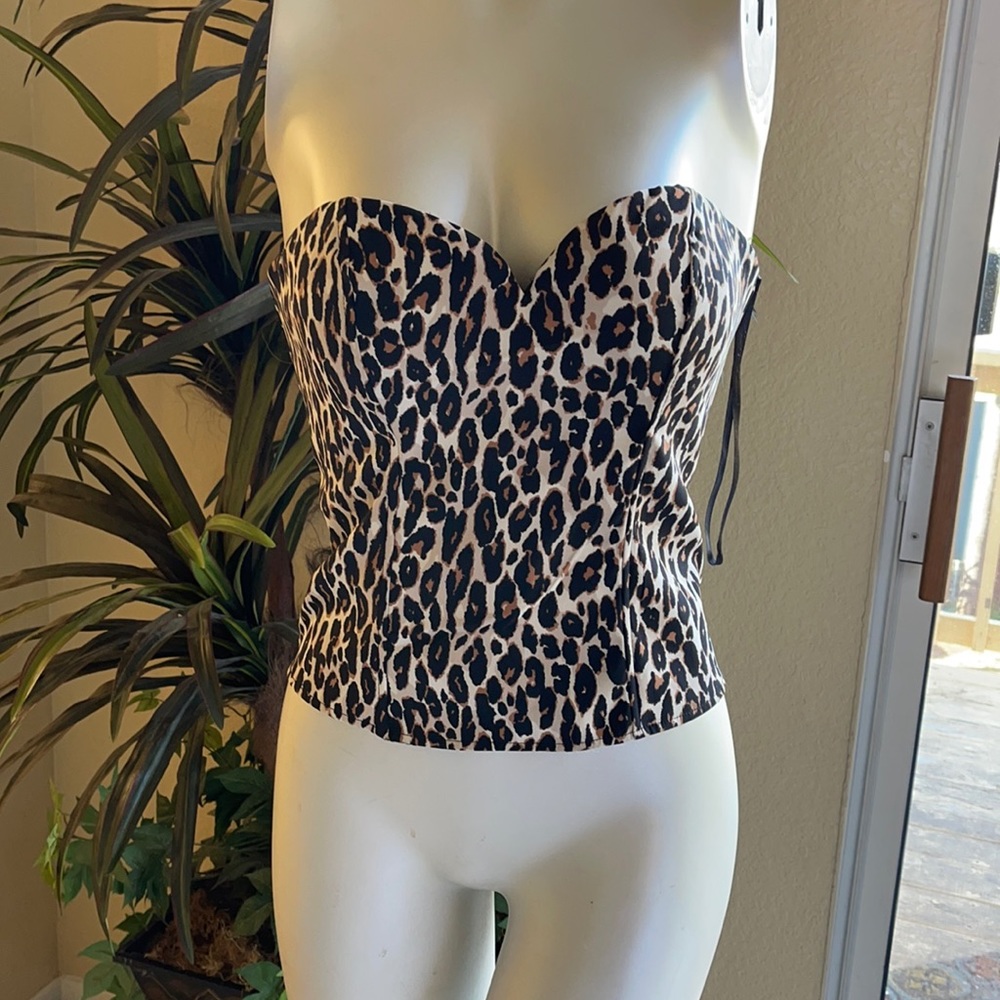 Cheetah corset